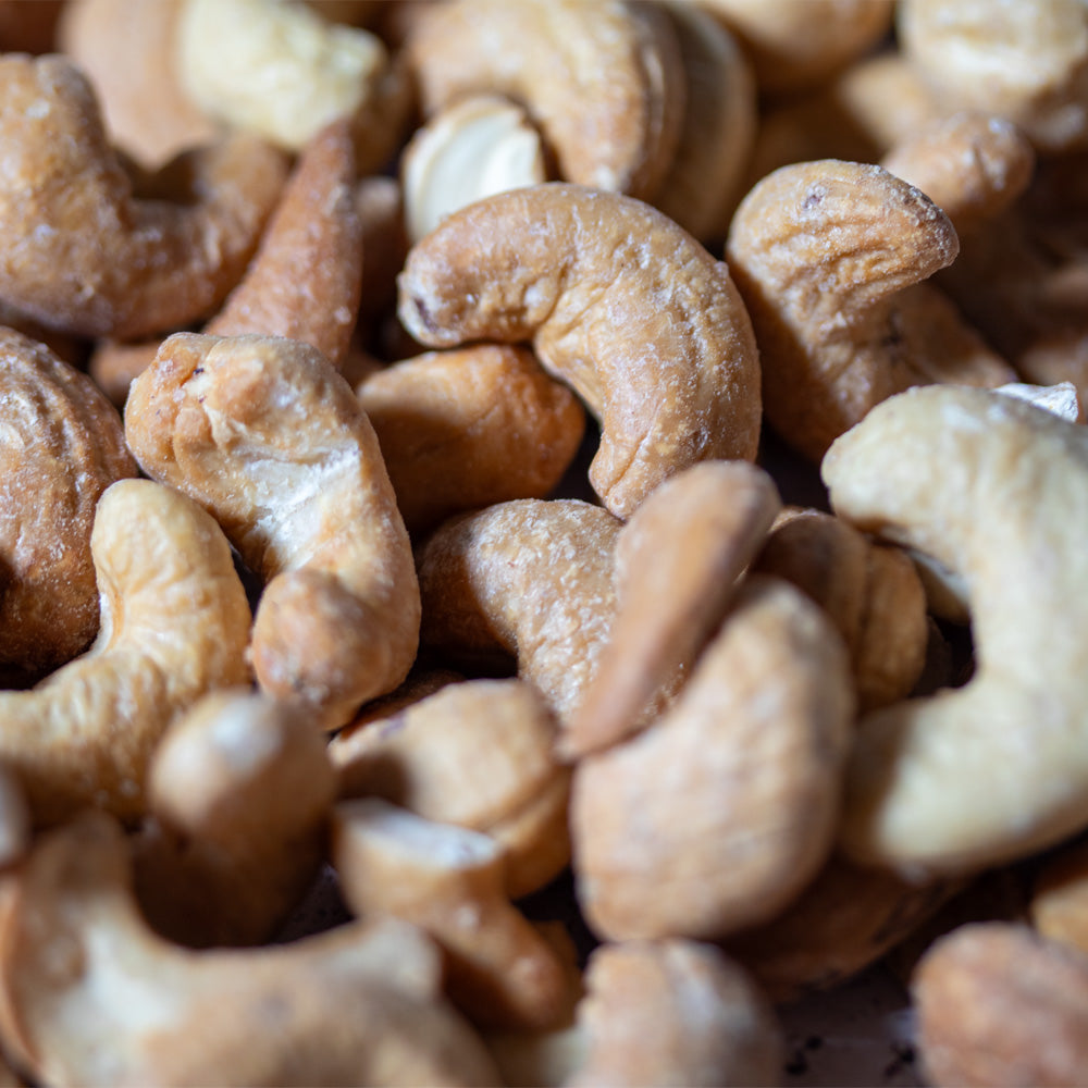 Cashewnoten - gezout