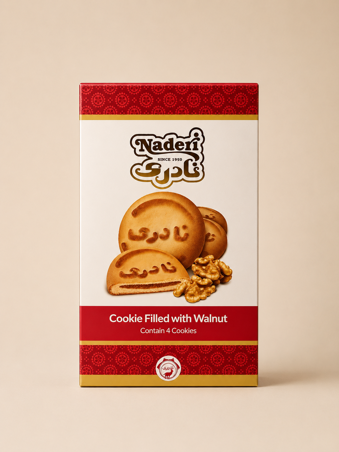 Naderi - walnoot koekjes