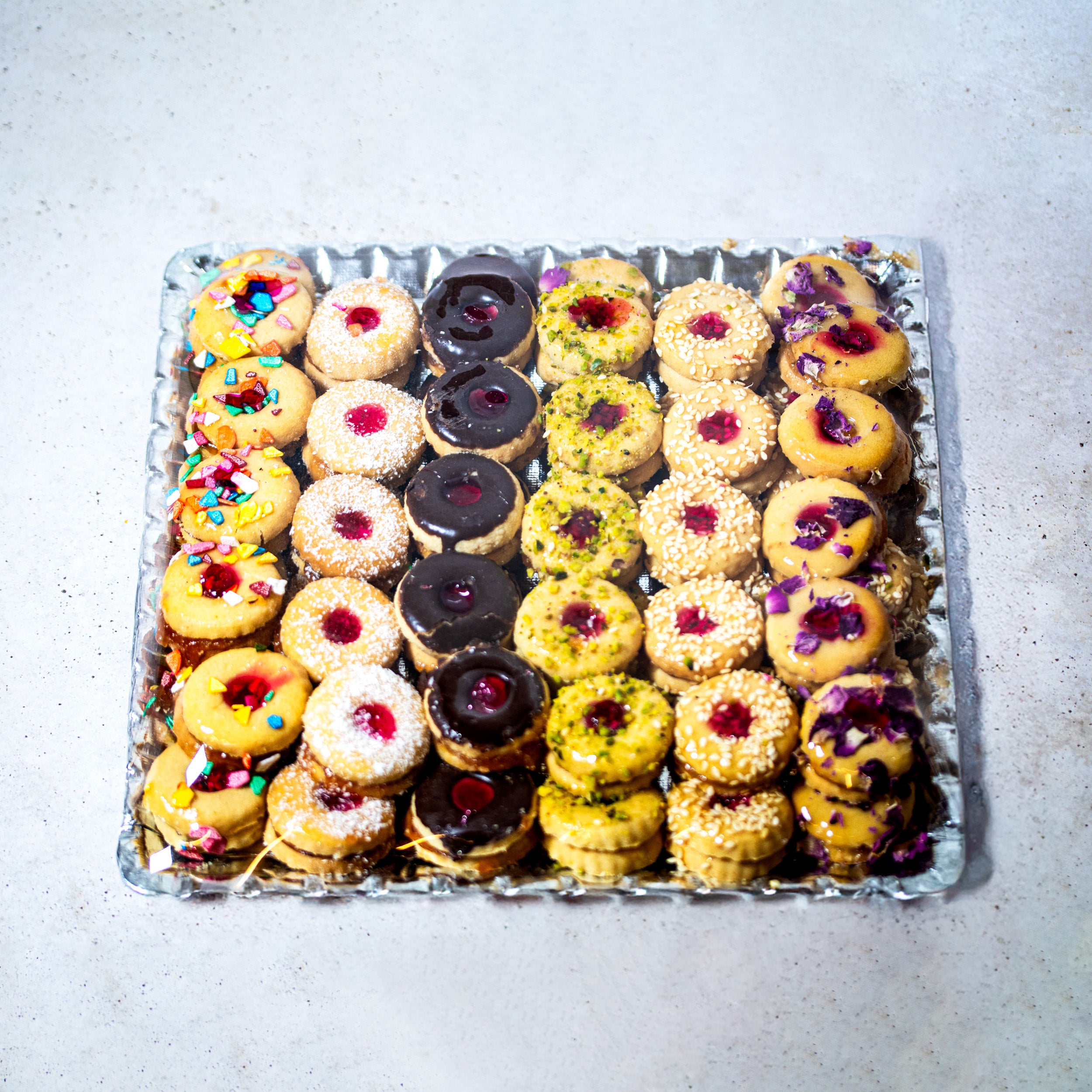 Luxury dudley cookies with topping